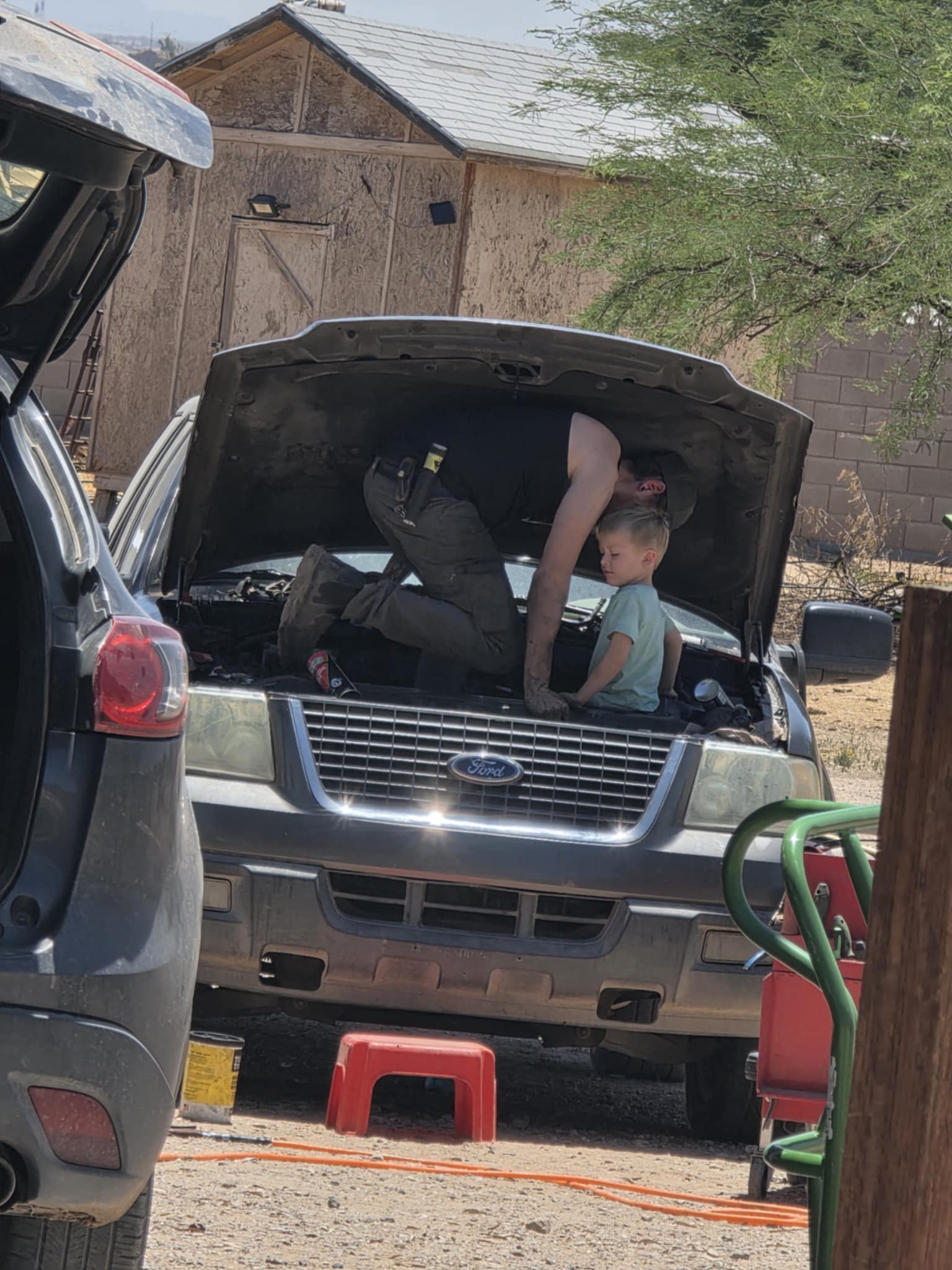 Under-hood general repair work