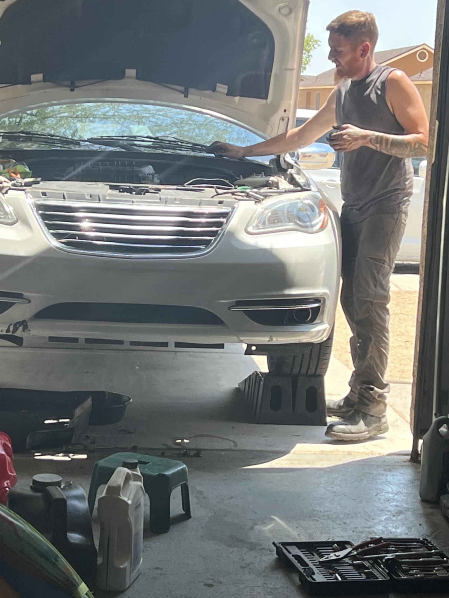 Live diagnostics and scan tool checks