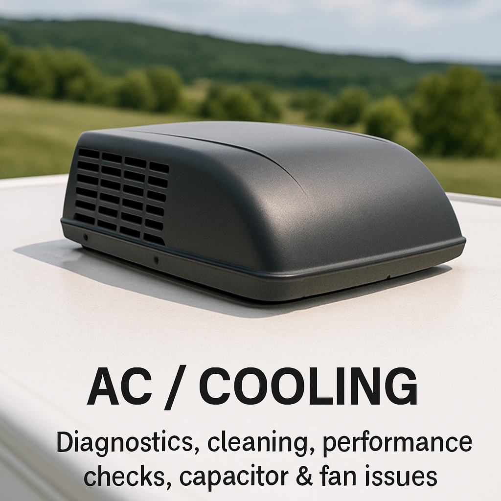RV AC rooftop unit