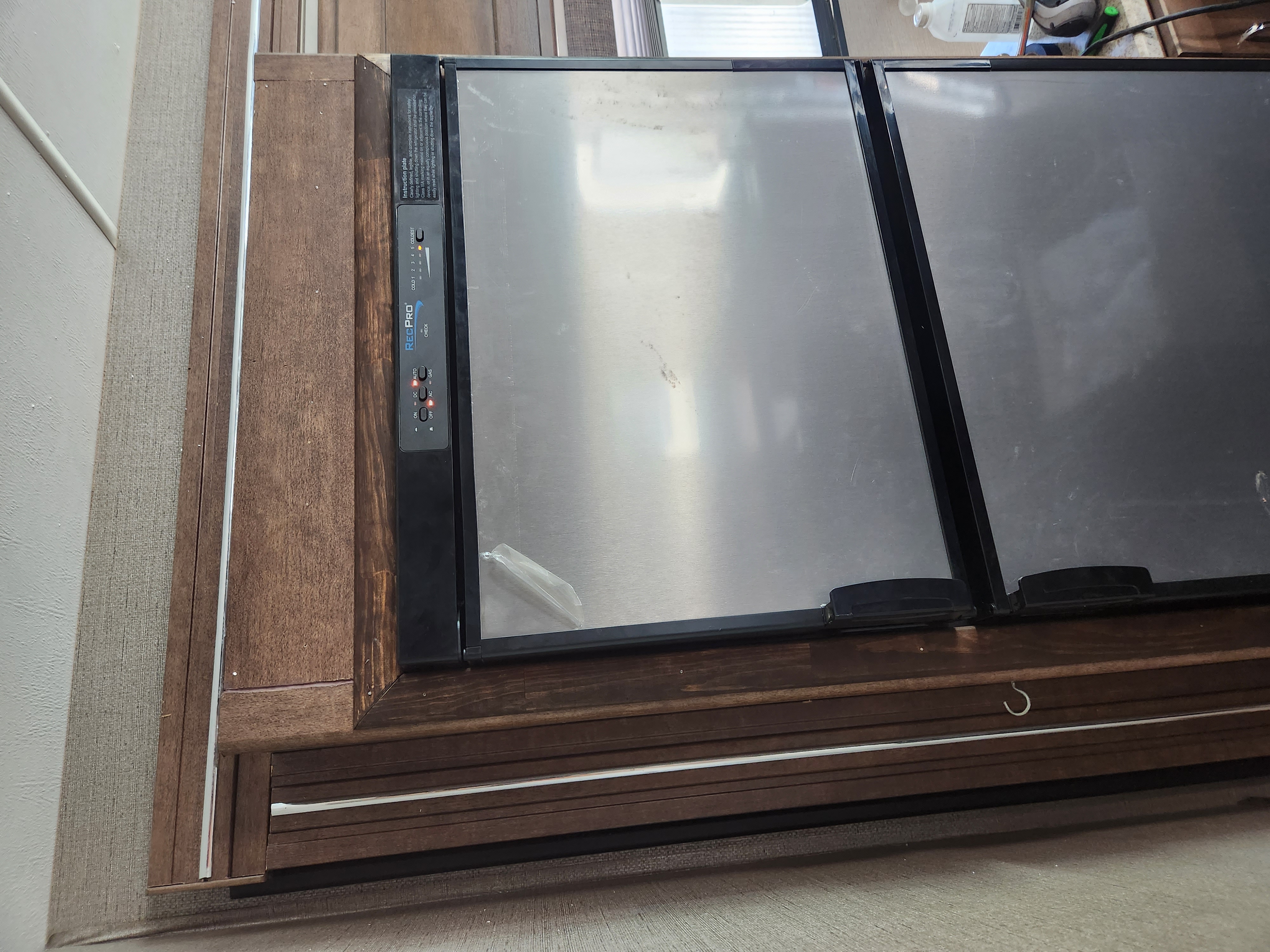 Refrigerator insulation after work